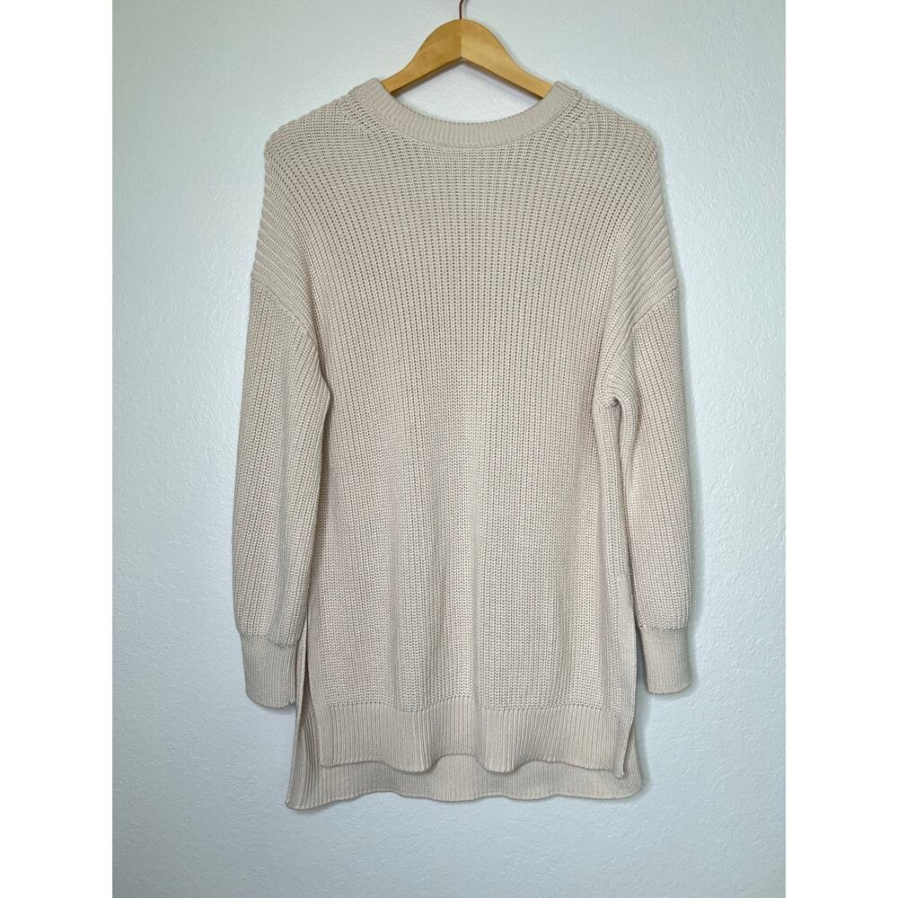 Marc O'Polo Longpullover Oatmeal Cable Knit Sweater Women's Organic Size XS